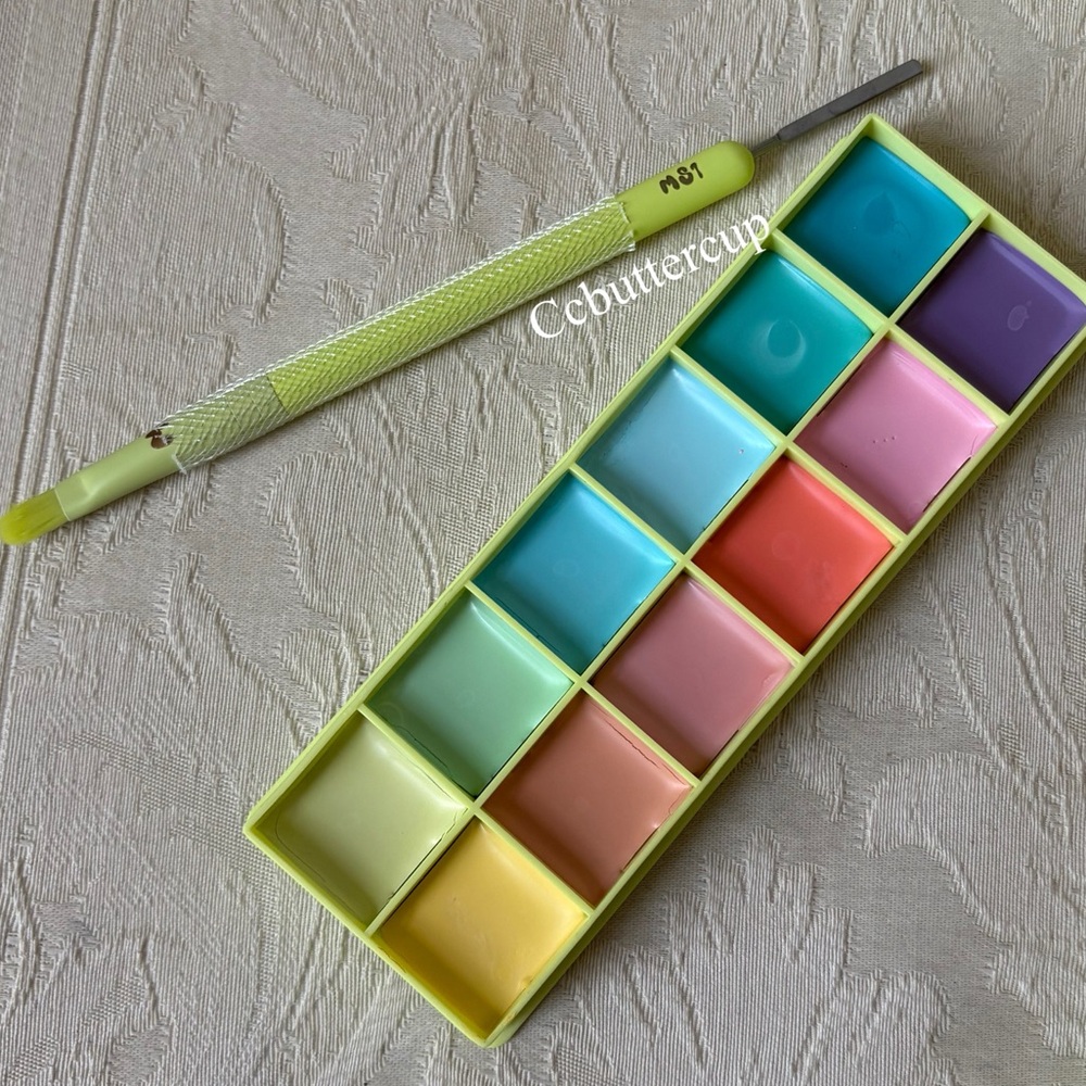 Made by Mitchell Color Case Cream Pigment Paint Palette The Eclectics BNIB - Picture 13 of 15